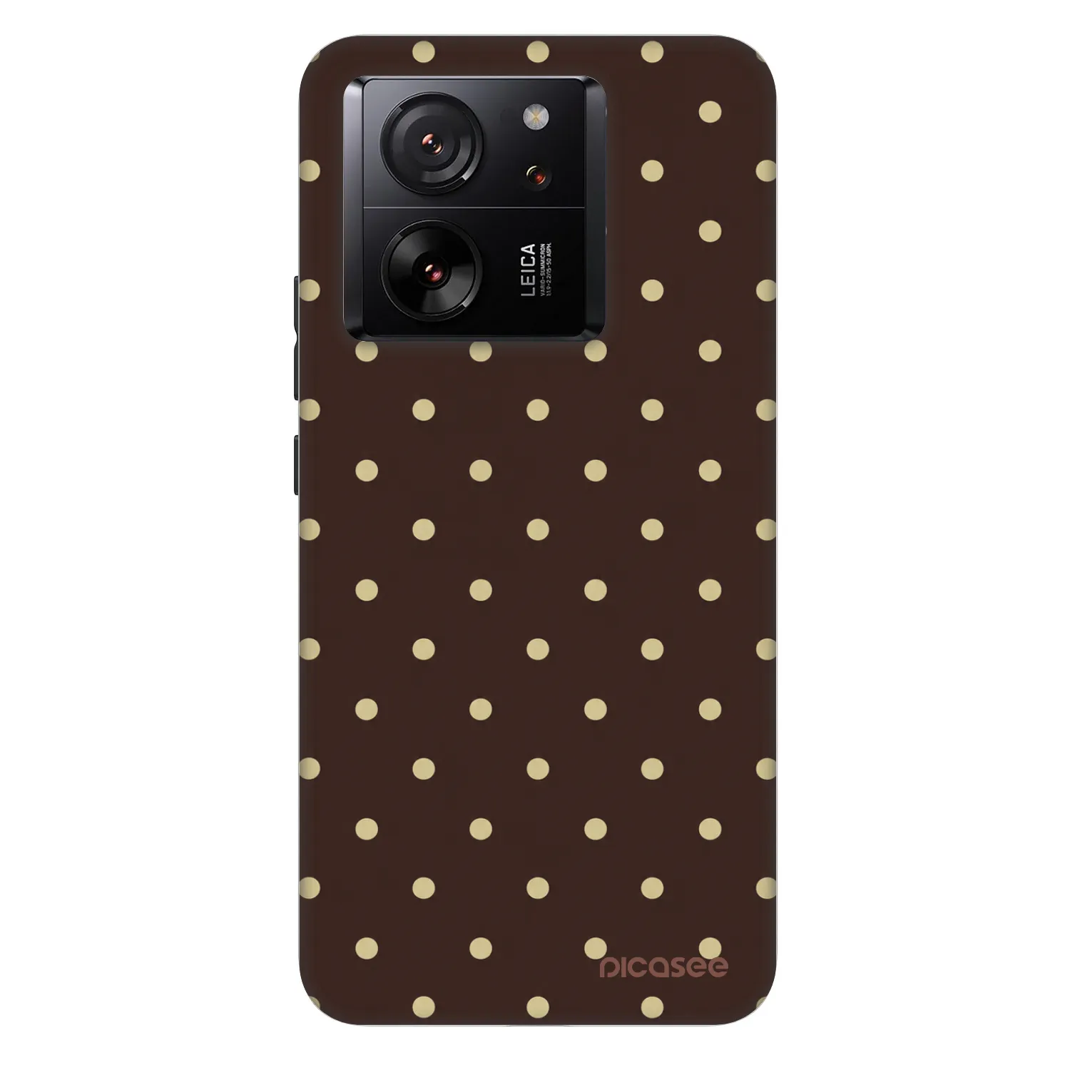 Picasee Fashion Case pentru Xiaomi 13T - Vanilla Dots & Chocolate