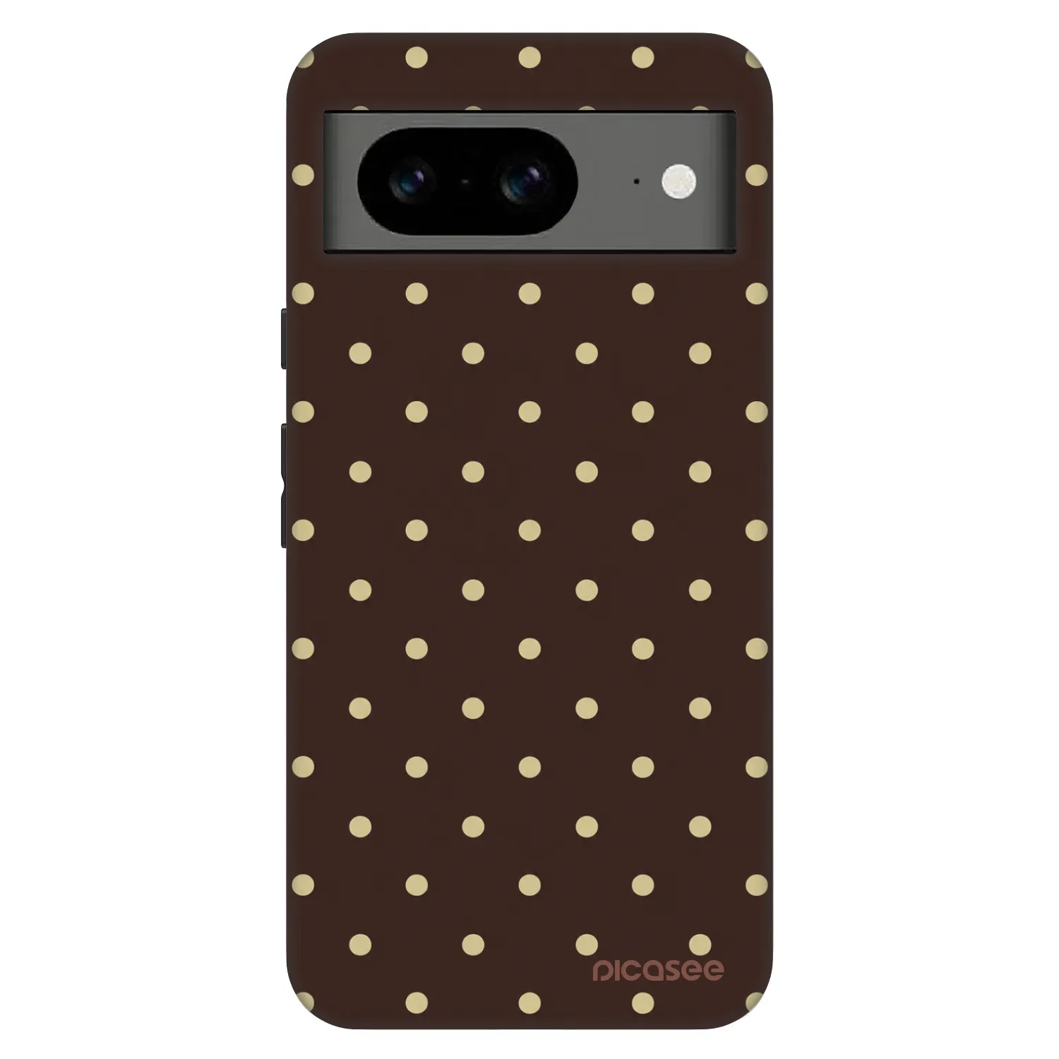 Picasee Fashion Case pentru Google Pixel 8 Pro - Vanilla Dots & Chocolate