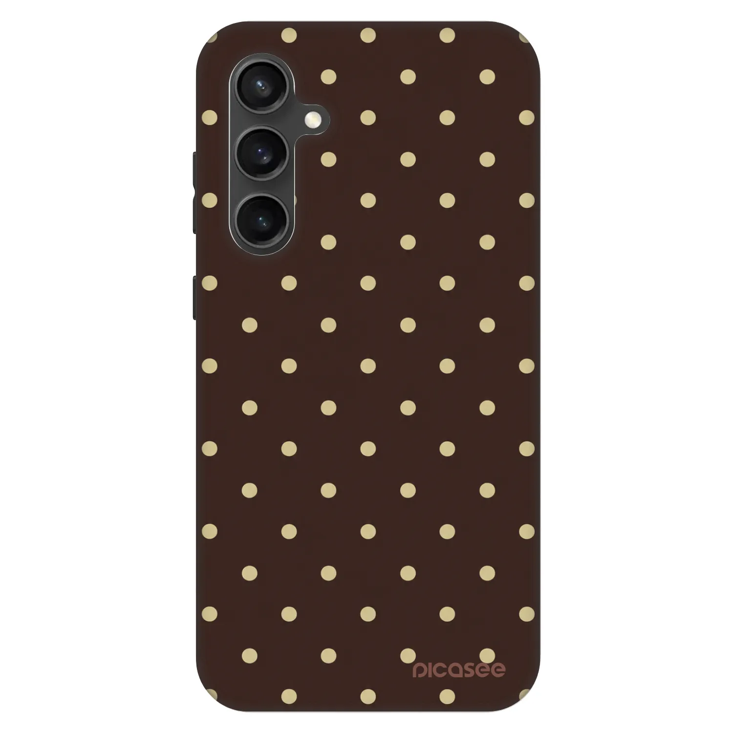 Picasee Fashion Case pentru Samsung Galaxy S23 FE S711B - Vanilla Dots & Chocolate