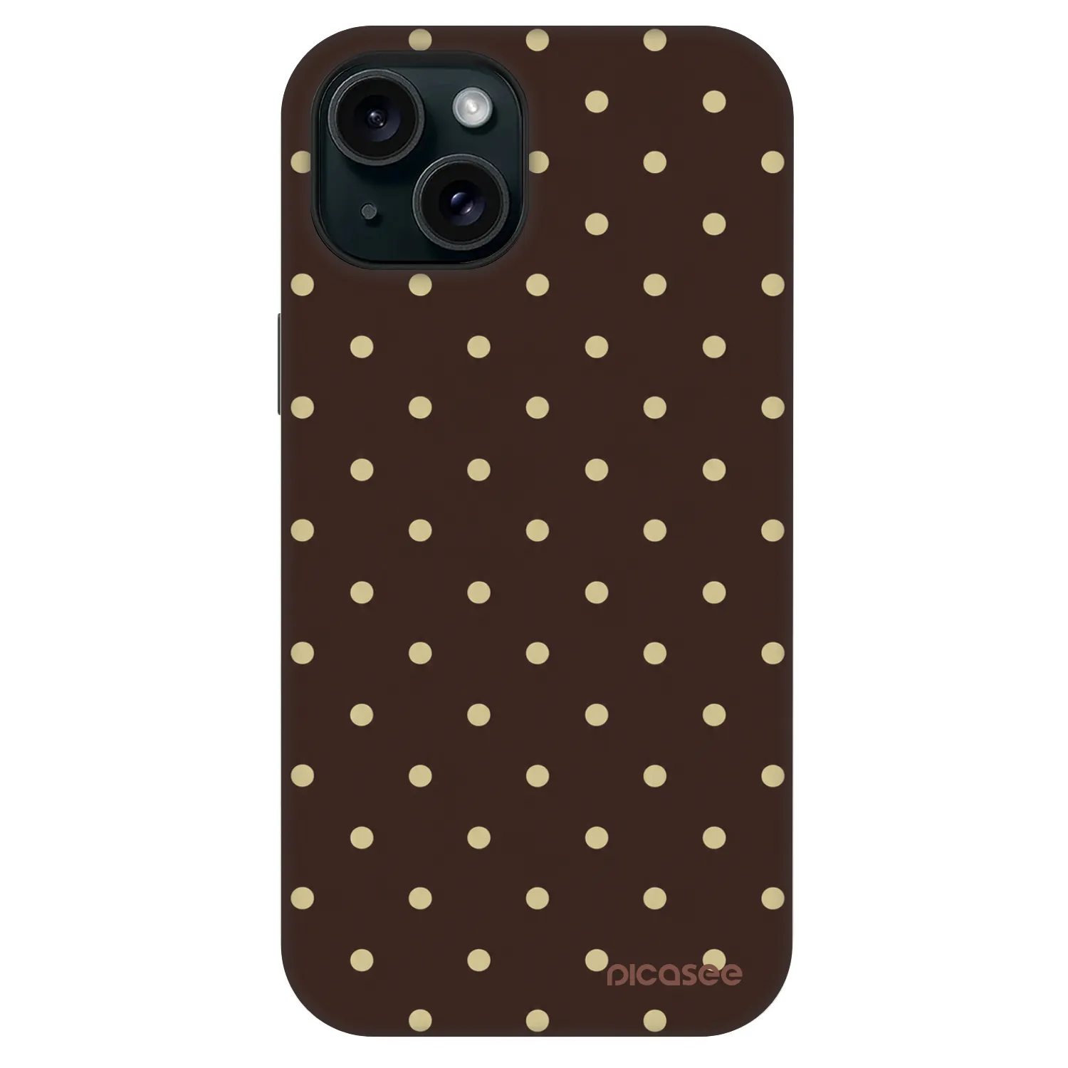 Picasee Fashion Case MagSafe pentru Apple iPhone 13 - Vanilla Dots & Chocolate