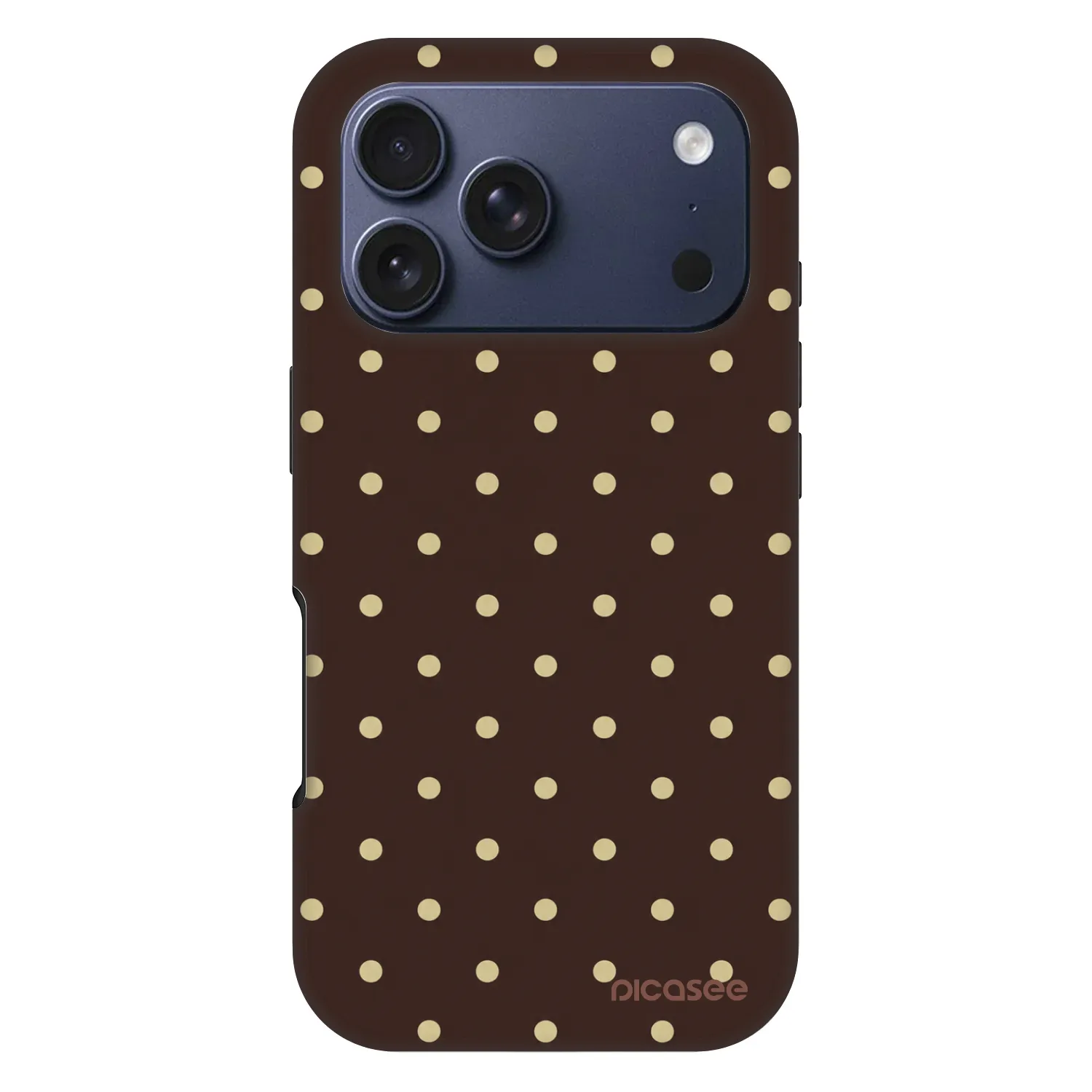 Picasee Fashion Case MagSafe pentru Apple iPhone 17 Pro - Vanilla Dots & Chocolate