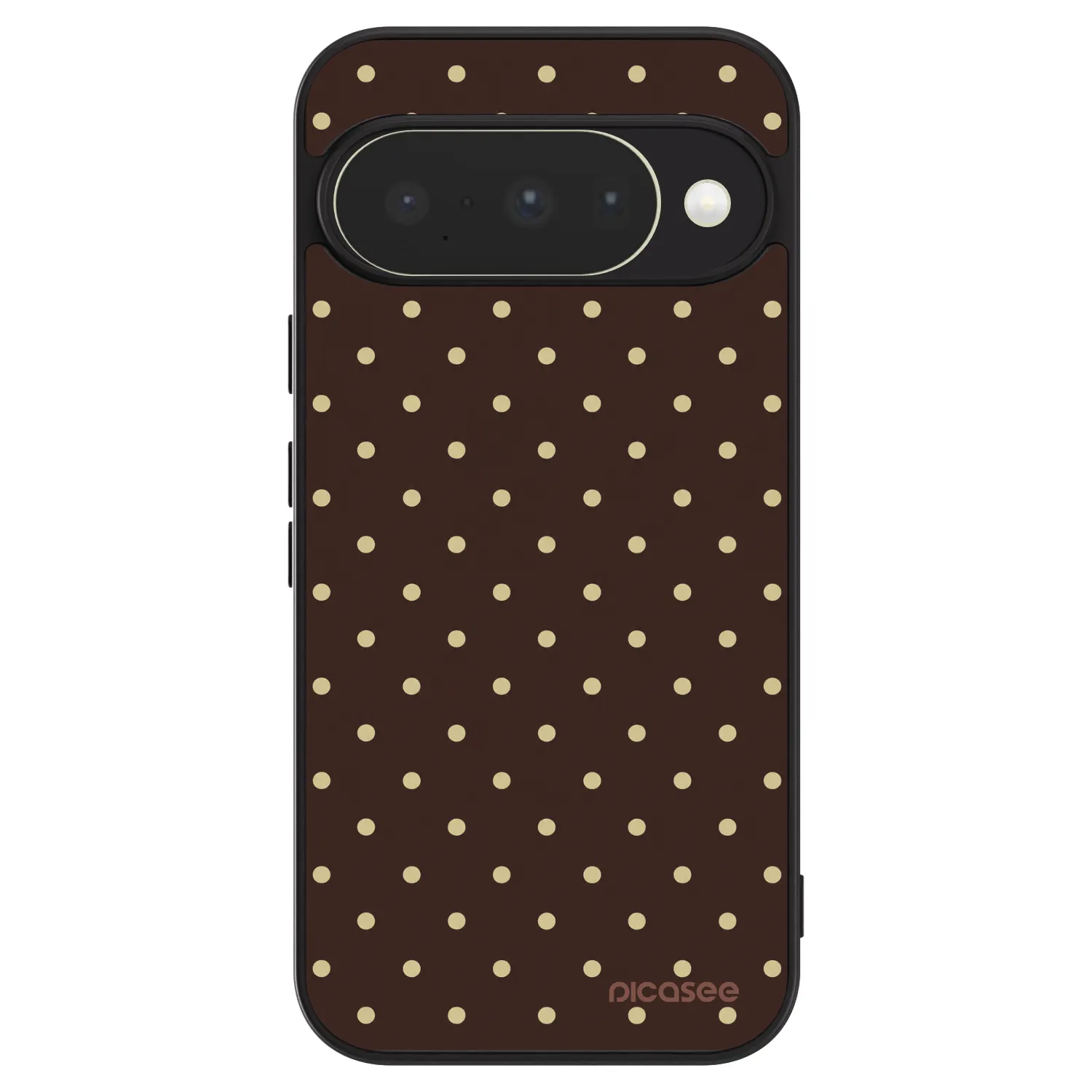 Picasee ULTIMATE CASE pentru Google Pixel 10 - Vanilla Dots & Chocolate