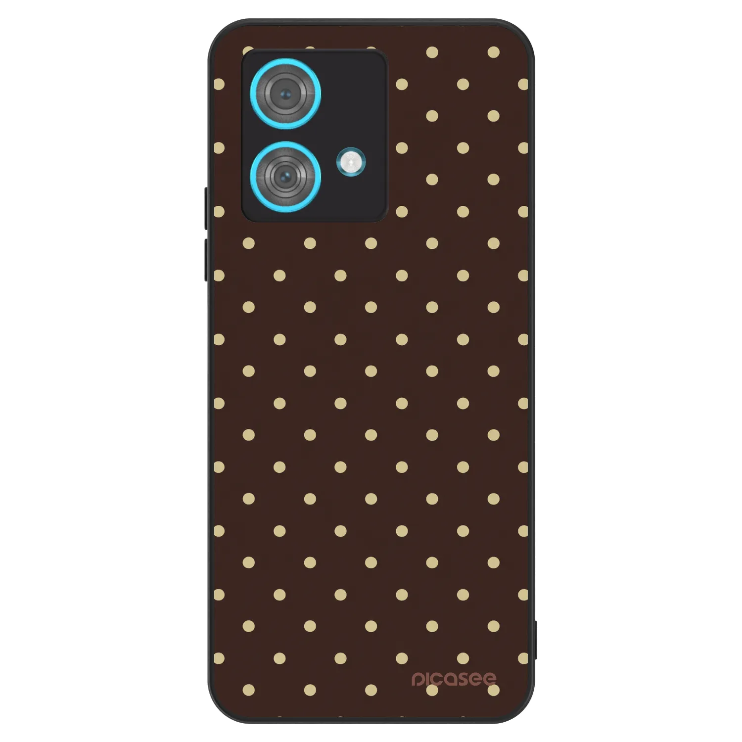 Picasee ULTIMATE CASE pentru Motorola Edge 40 Neo - Vanilla Dots & Chocolate