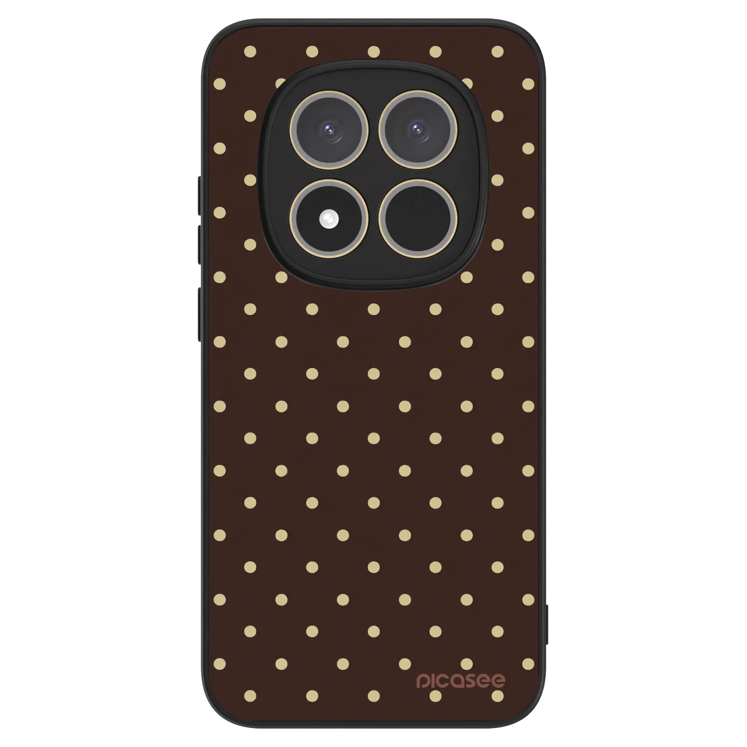 Picasee ULTIMATE CASE pentru Xiaomi Redmi Note 15 Pro 5G - Vanilla Dots & Chocolate