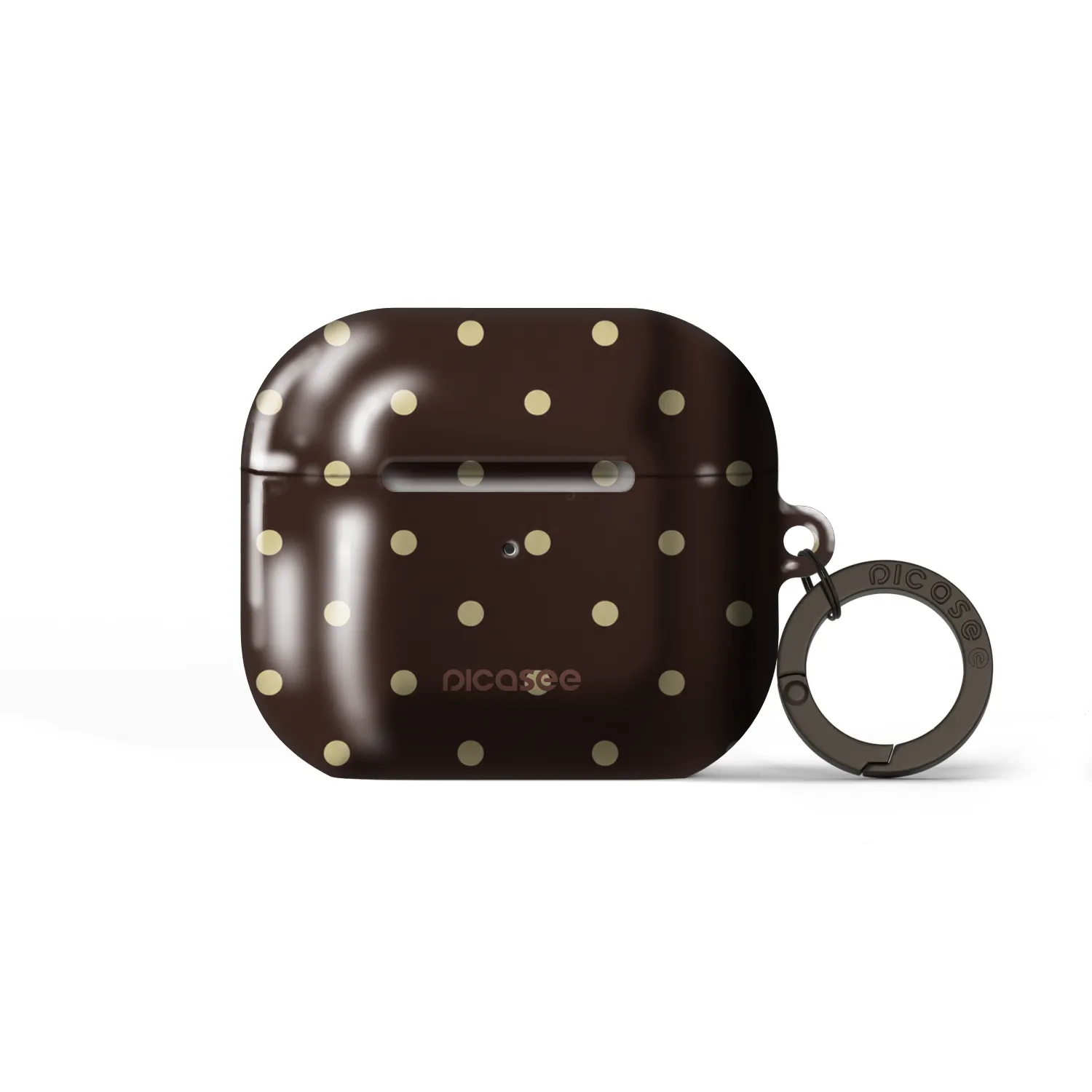 Picasee Obal pro Apple AirPods 3 - Vanilla Dots & Chocolate