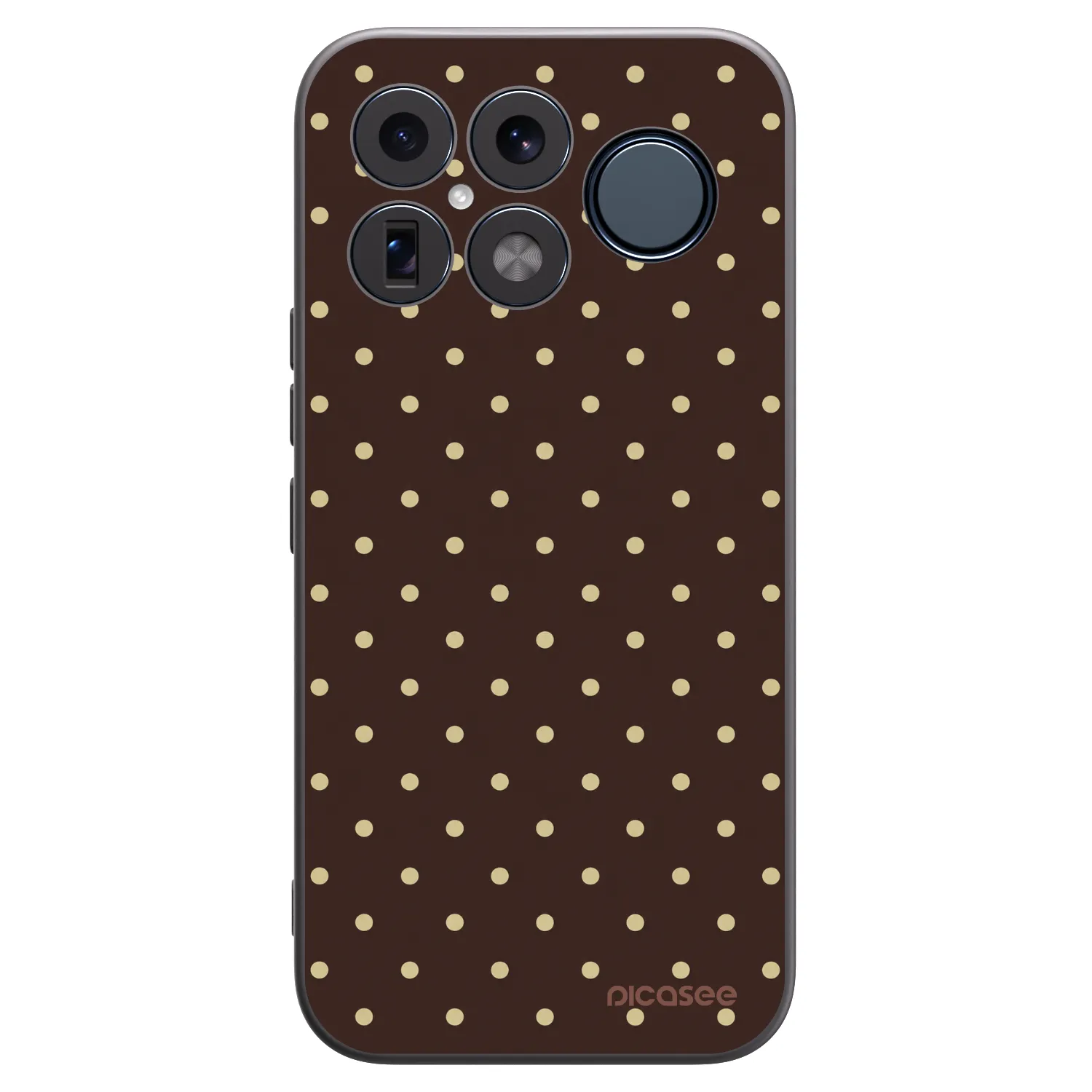 Picasee husă neagră din silicon pentru Xiaomi Poco F8 Ultra - Vanilla Dots & Chocolate