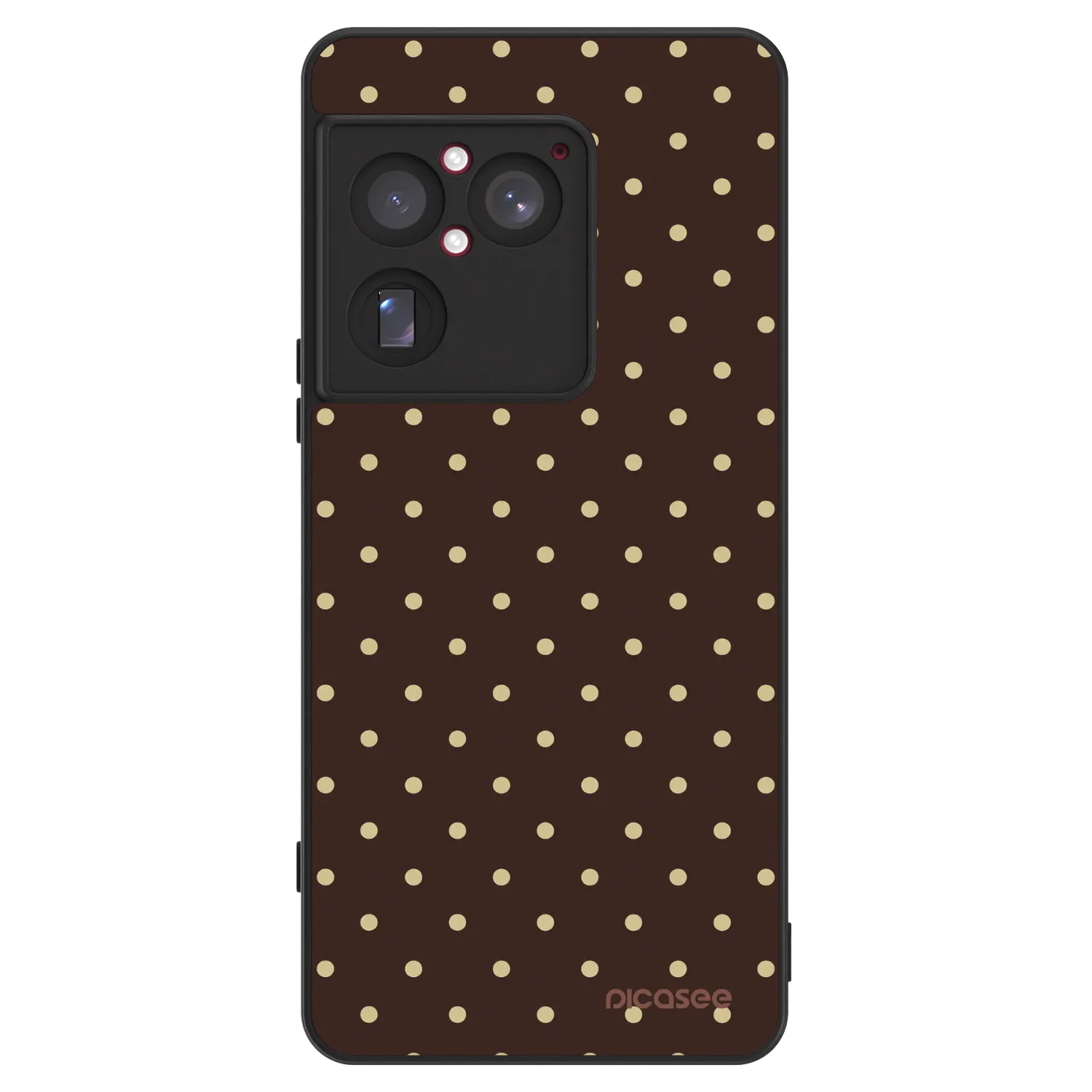 Picasee ULTIMATE CASE pentru Sony Xperia 1 VIII 5G - Vanilla Dots & Chocolate