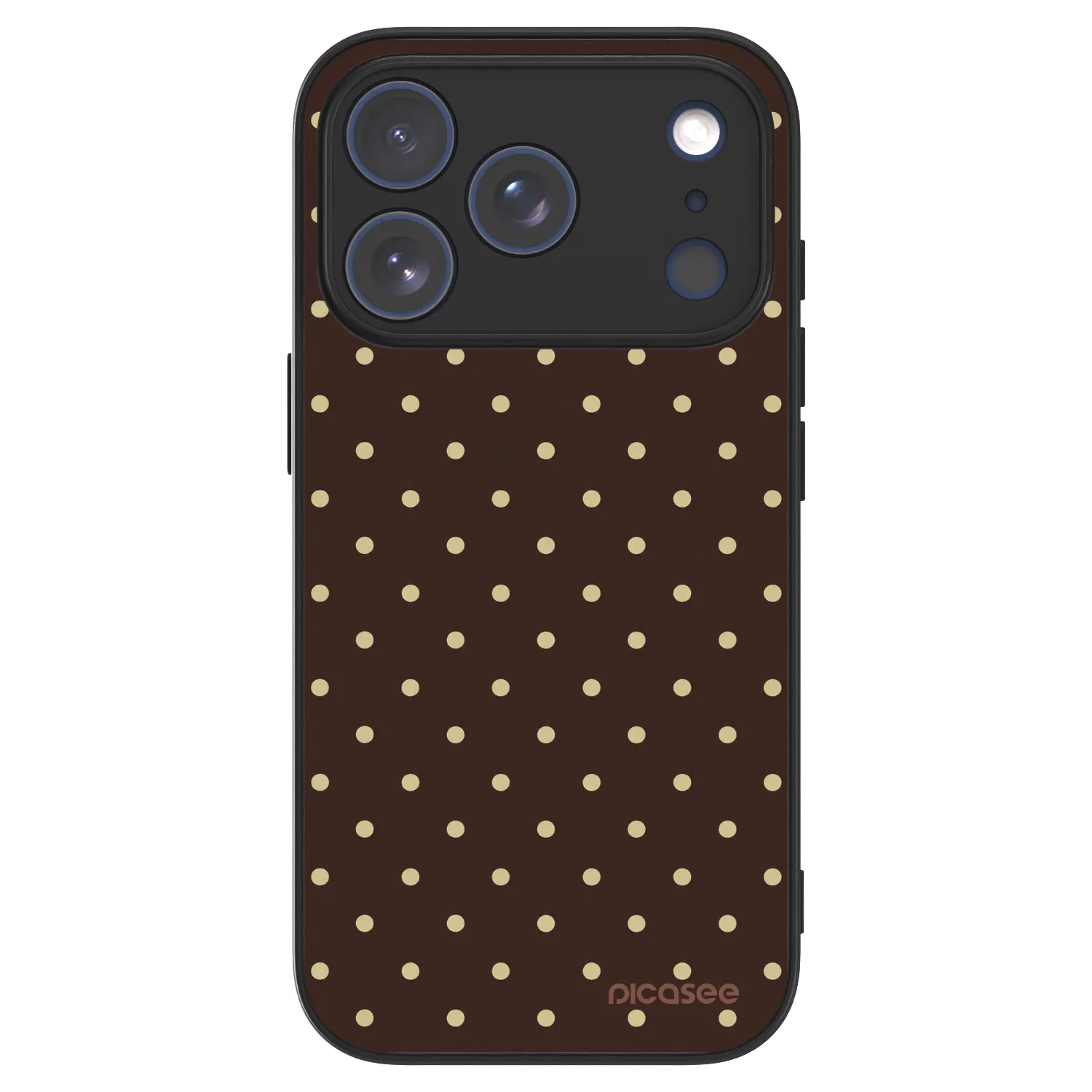 Picasee ULTIMATE CASE MagSafe pentru Apple iPhone 18 Pro - Vanilla Dots & Chocolate