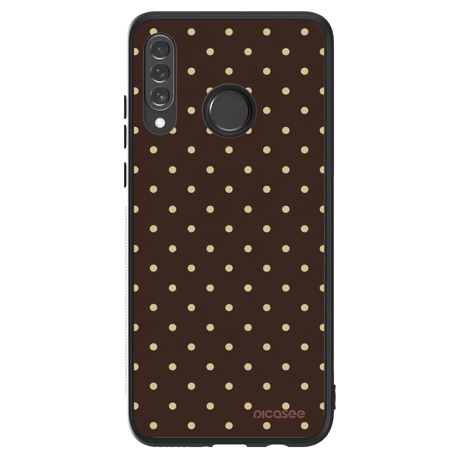 Picasee ULTIMATE CASE pentru Huawei P30 Lite - Vanilla Dots & Chocolate
