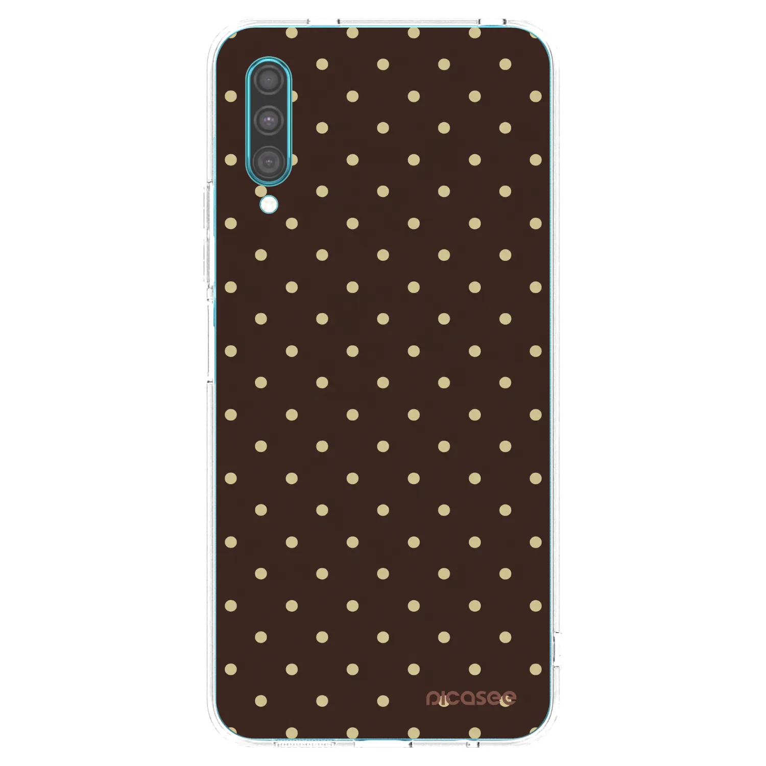Picasee husă transparentă din silicon pentru Samsung Galaxy A30s A307F - Vanilla Dots & Chocolate
