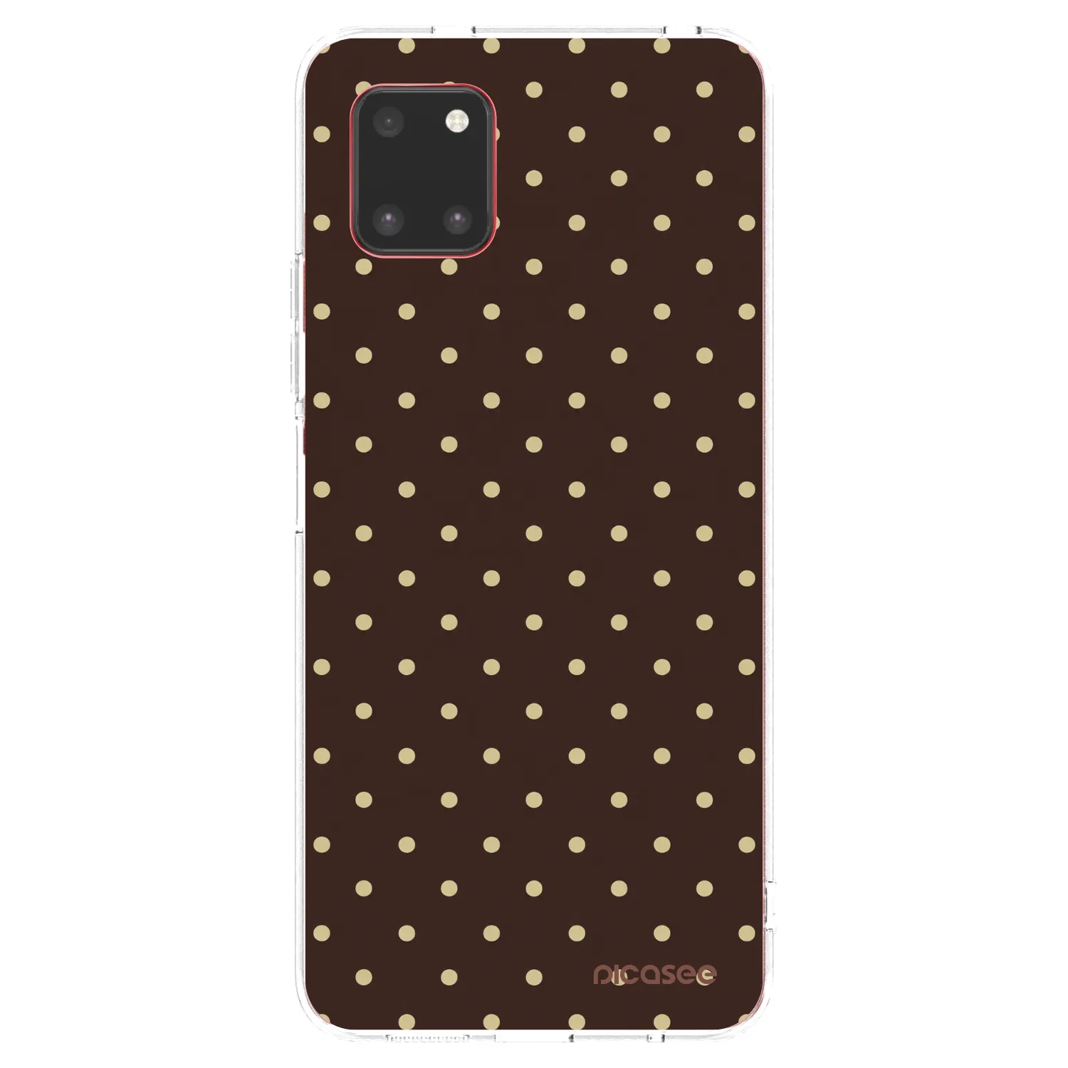 Picasee husă transparentă din silicon pentru Samsung Galaxy Note 10 Lite N770F - Vanilla Dots & Chocolate