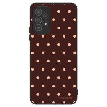 Husă pentru Samsung Galaxy A72 A725F - Peach Dots & Chocolate