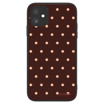 ULTIMATE CASE MagSafe pentru Apple iPhone 11 - Peach Dots & Chocolate