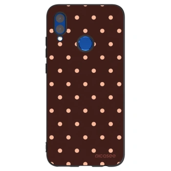 Husă pentru Huawei P Smart 2019 - Peach Dots & Chocolate