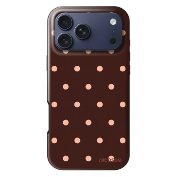 Husă pentru Apple iPhone 17 Pro Max - Peach Dots & Chocolate