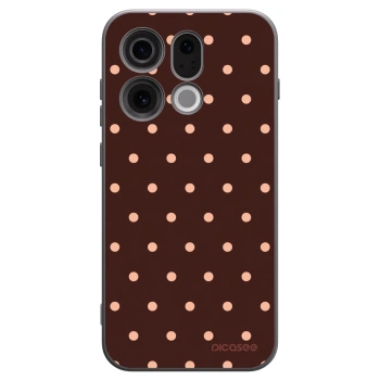 Husă pentru OPPO Find X9 - Peach Dots & Chocolate