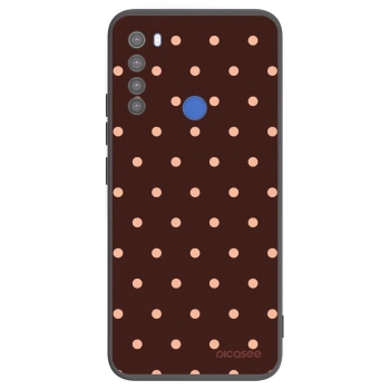 Husă pentru Xiaomi Redmi Note 8T - Peach Dots & Chocolate