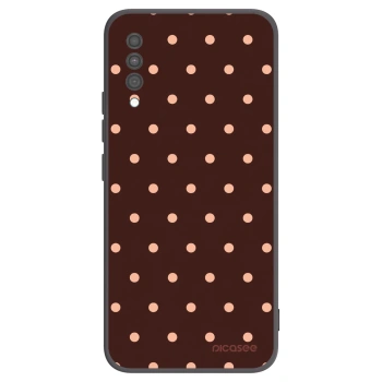 Husă pentru Samsung Galaxy A30s A307F - Peach Dots & Chocolate
