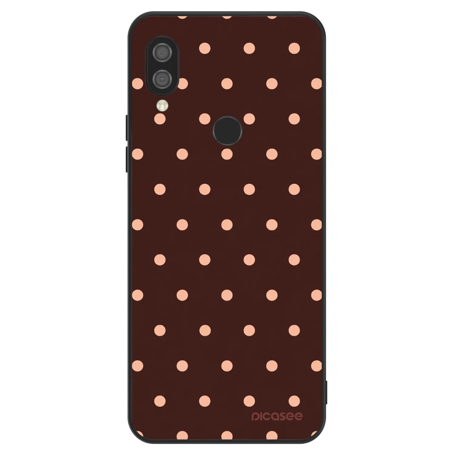 Picasee ULTIMATE CASE pentru Xiaomi Redmi 7 - Peach Dots & Chocolate