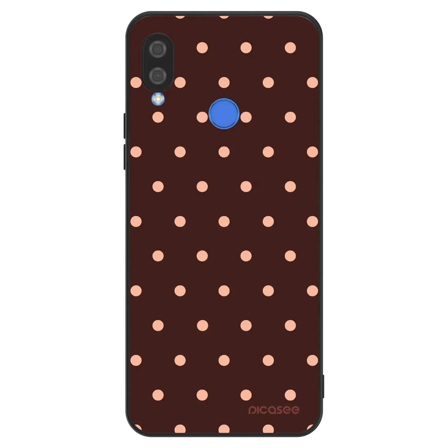 Picasee ULTIMATE CASE pentru Huawei Nova 3 - Peach Dots & Chocolate