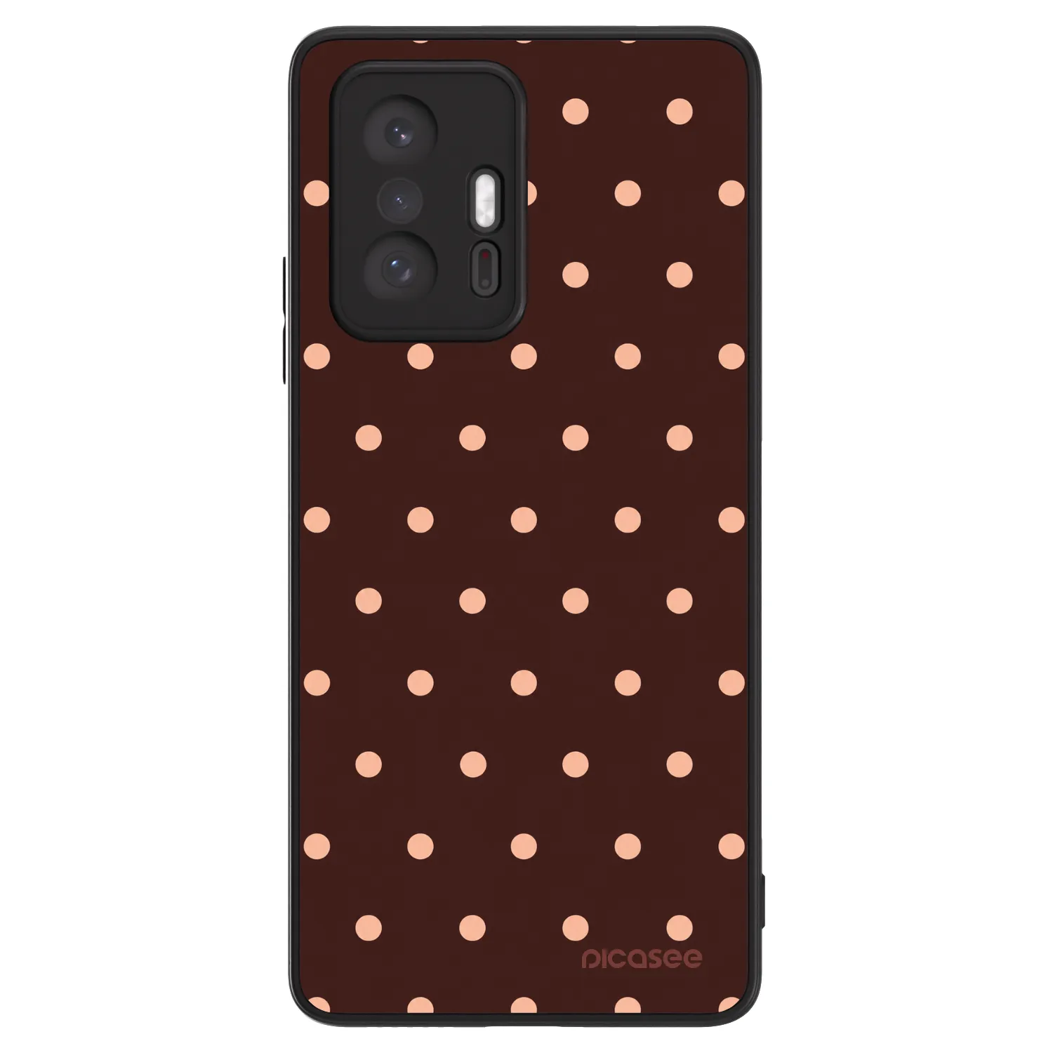 Picasee ULTIMATE CASE pentru Xiaomi 11T - Peach Dots & Chocolate