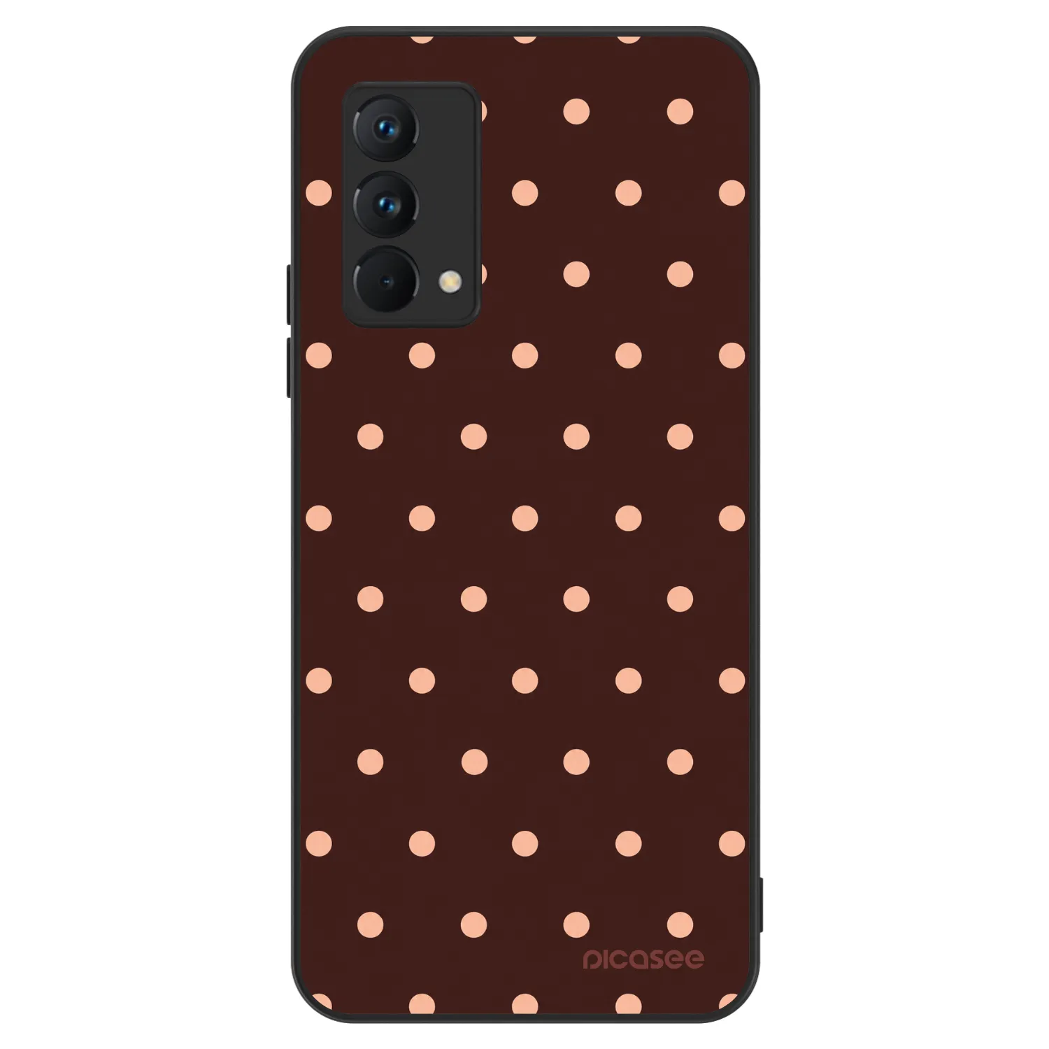Picasee ULTIMATE CASE pentru Realme GT Master Edition 5G - Peach Dots & Chocolate