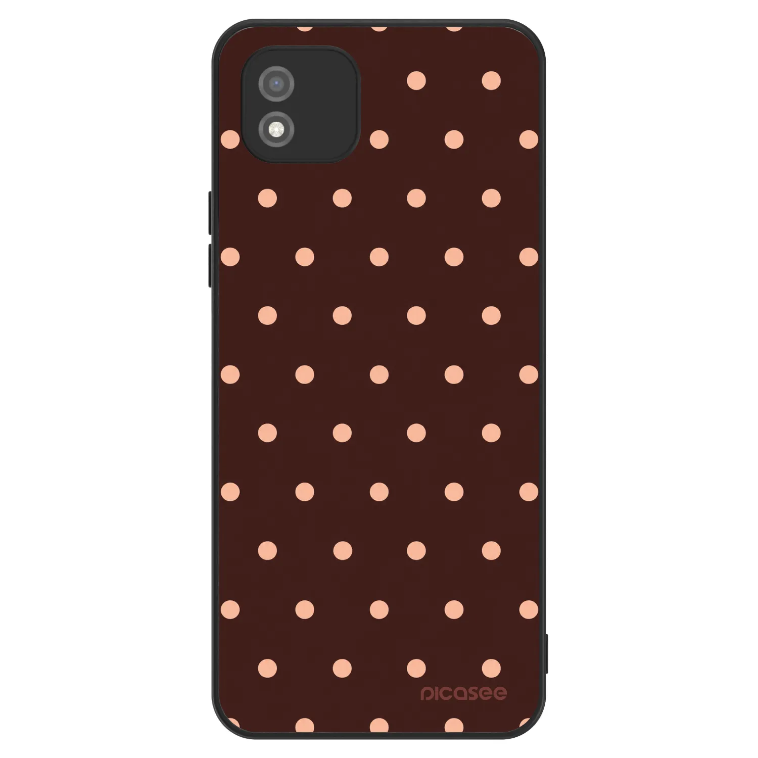 Picasee ULTIMATE CASE pentru Realme C11 (2021) - Peach Dots & Chocolate
