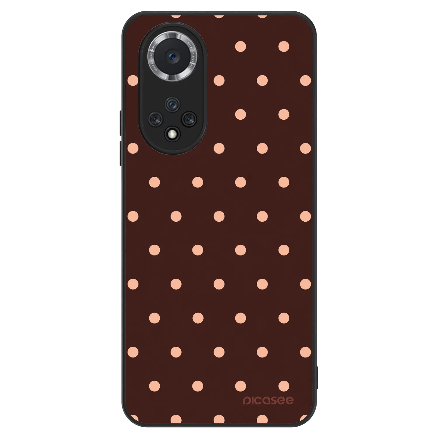 Picasee ULTIMATE CASE pentru Huawei Nova 9 SE - Peach Dots & Chocolate