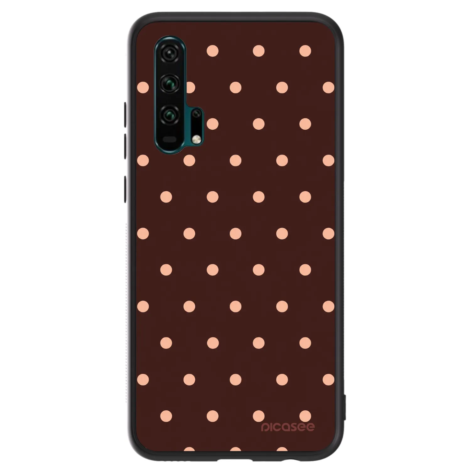Picasee ULTIMATE CASE pentru Honor 20 Pro - Peach Dots & Chocolate