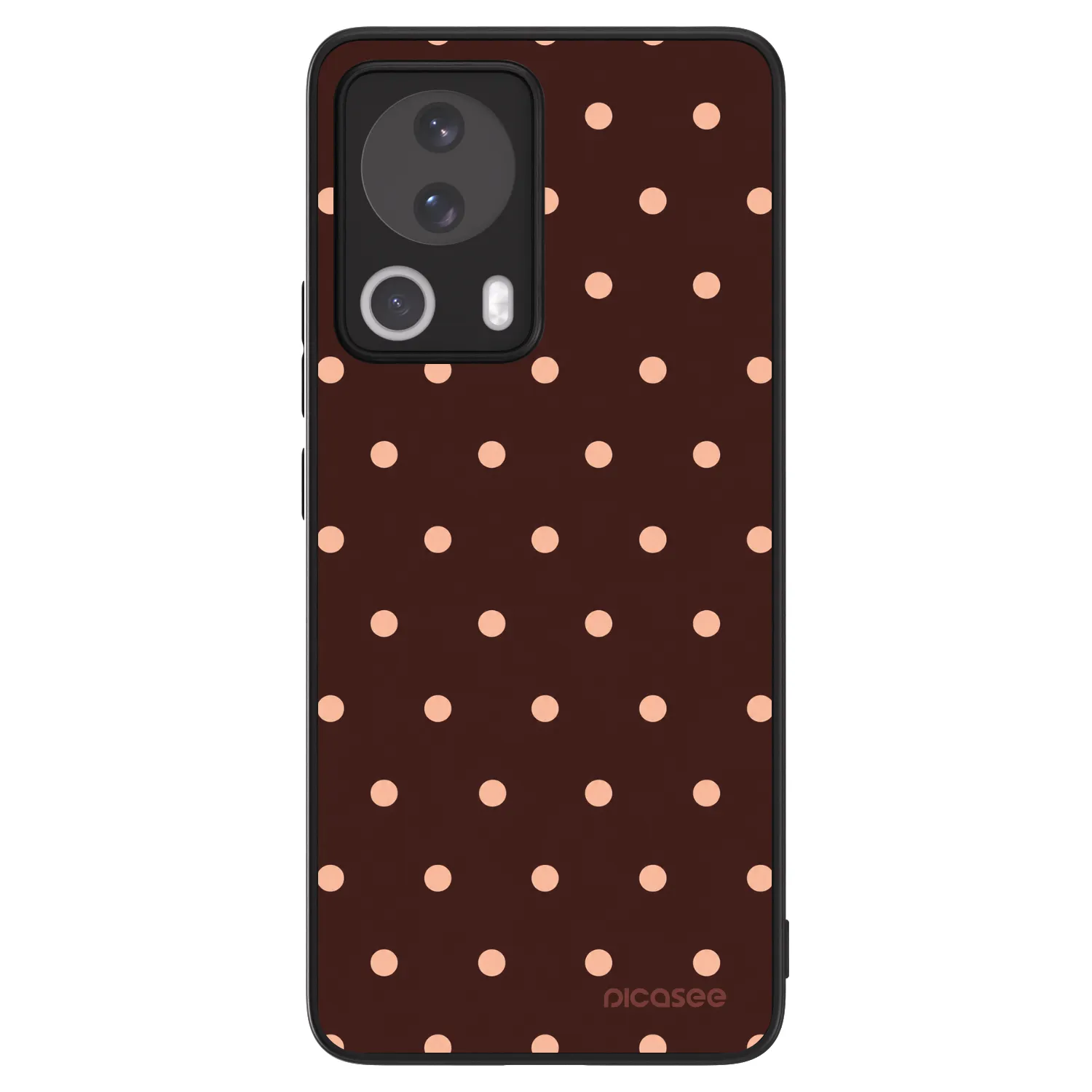 Picasee ULTIMATE CASE pentru Xiaomi 13 Lite - Peach Dots & Chocolate