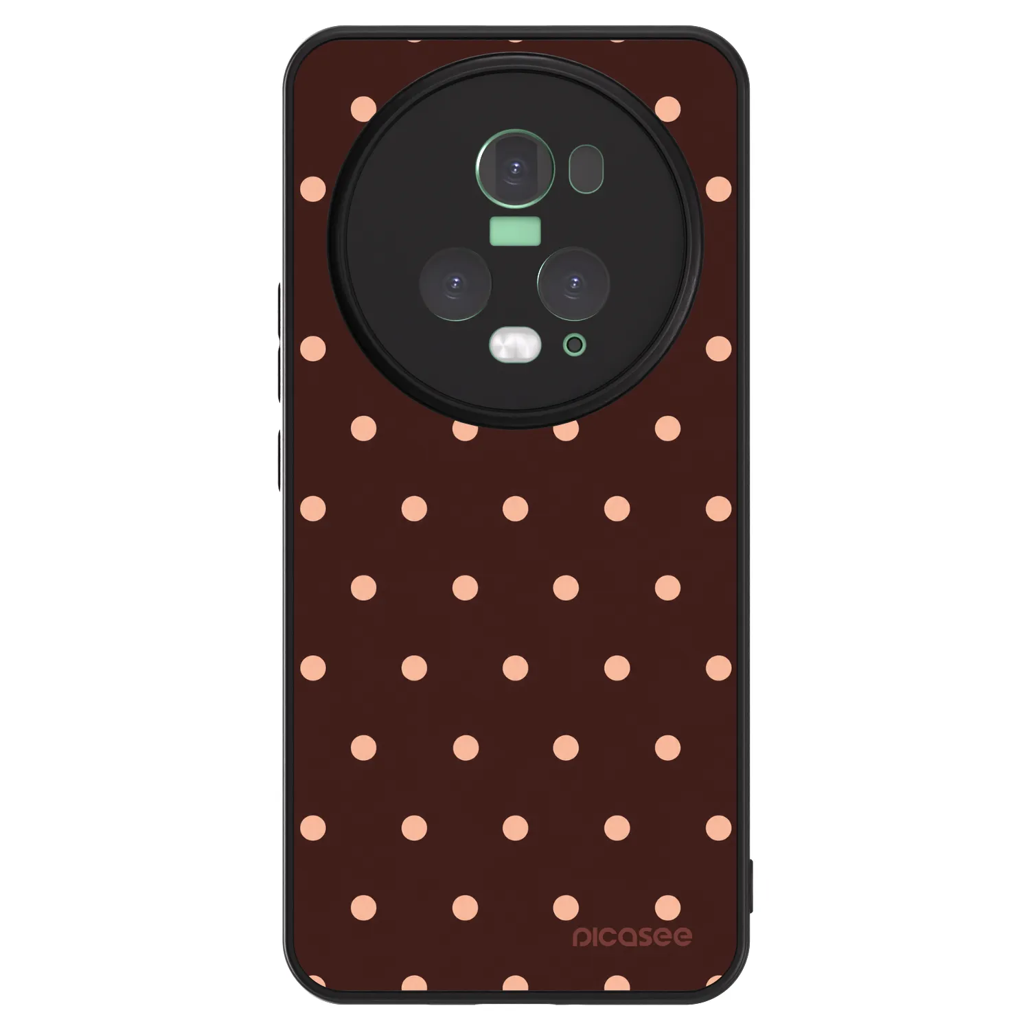 Picasee ULTIMATE CASE pentru Honor Magic5 Pro - Peach Dots & Chocolate