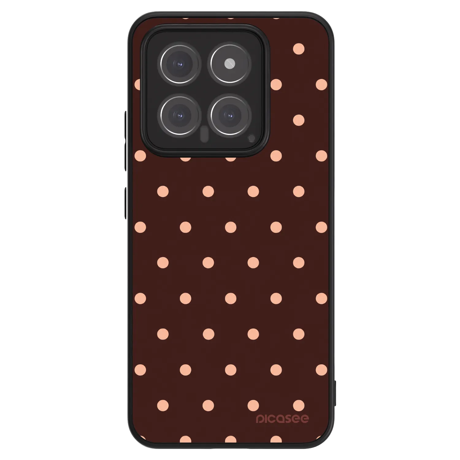 Picasee ULTIMATE CASE pentru Xiaomi 14 - Peach Dots & Chocolate