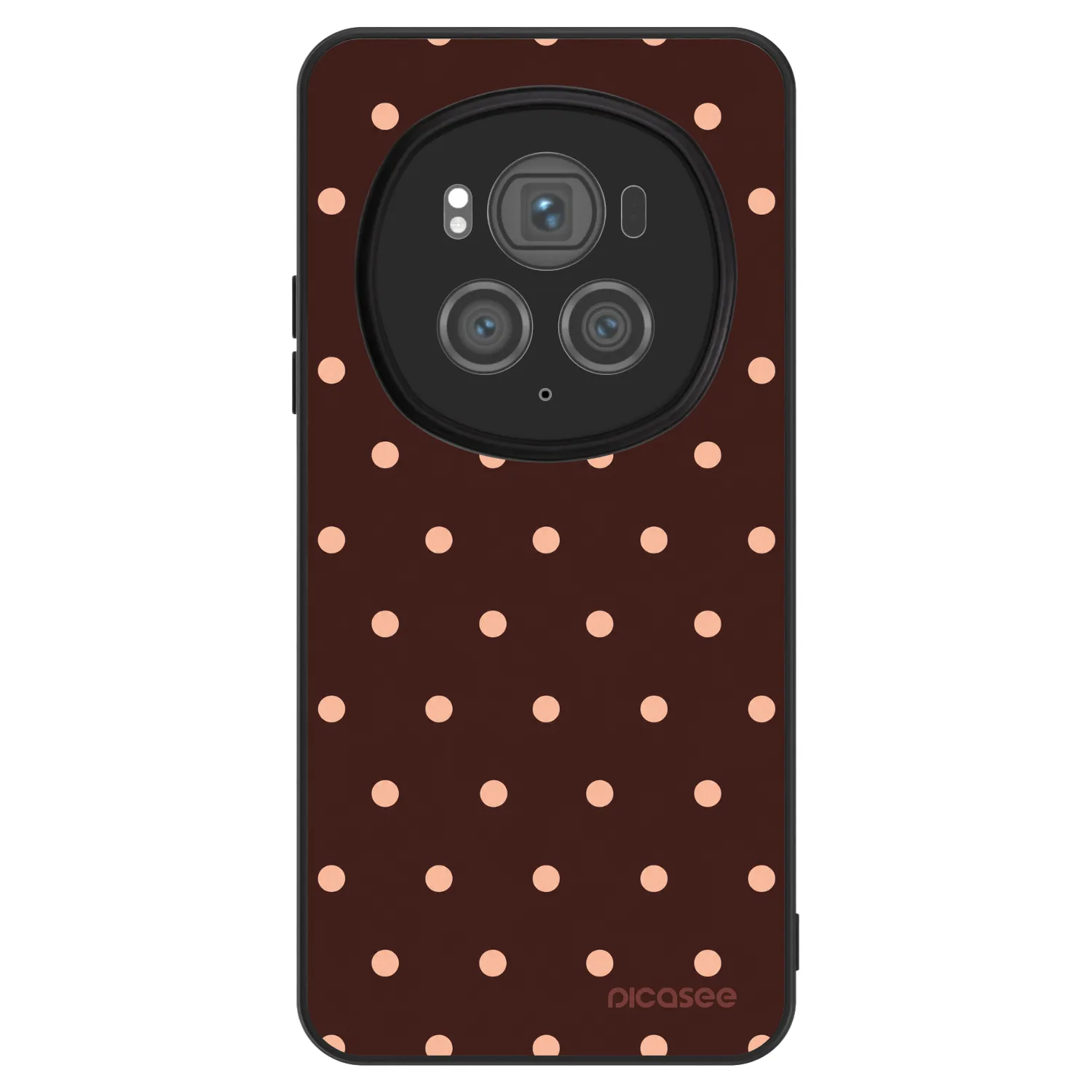 Picasee ULTIMATE CASE pentru Honor Magic6 Pro - Peach Dots & Chocolate