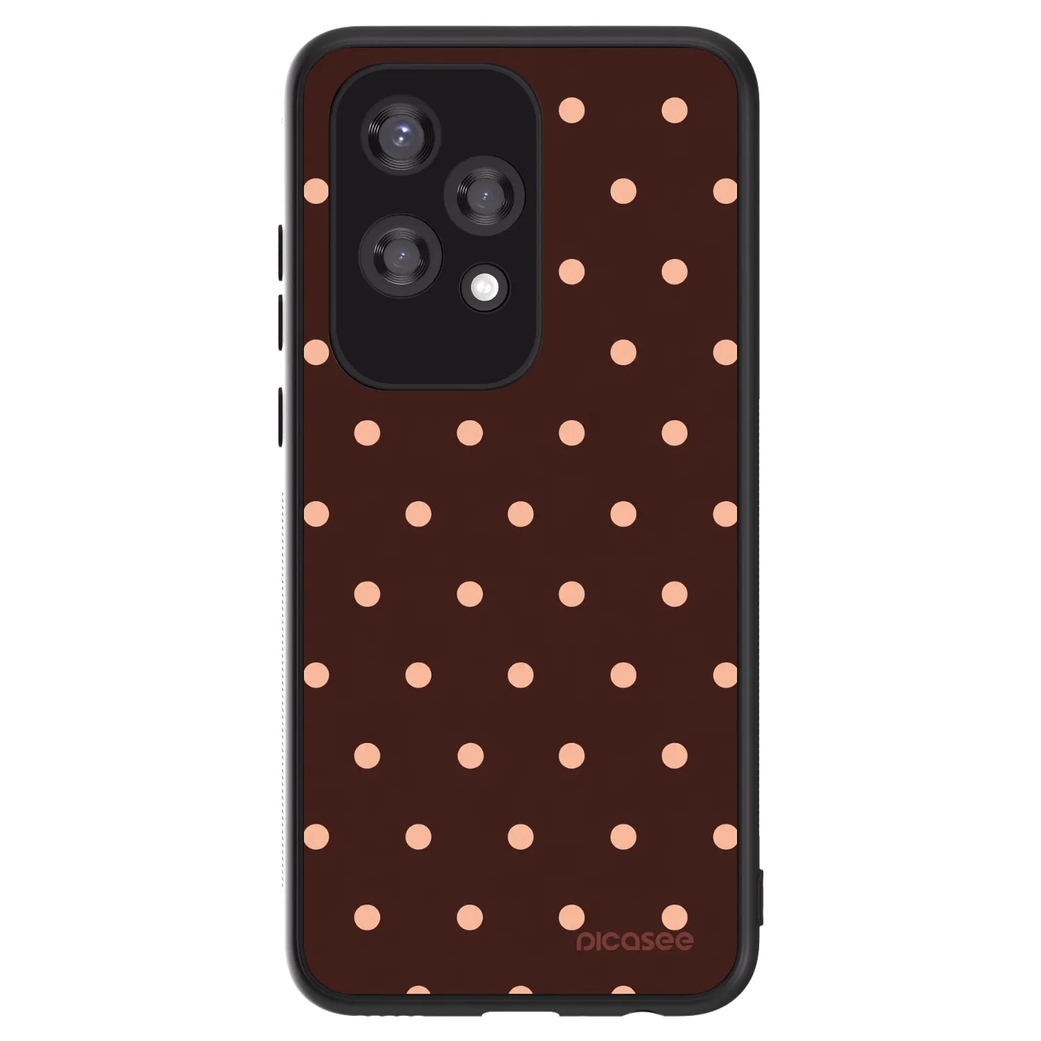 Picasee ULTIMATE CASE pentru Honor 200 Lite - Peach Dots & Chocolate