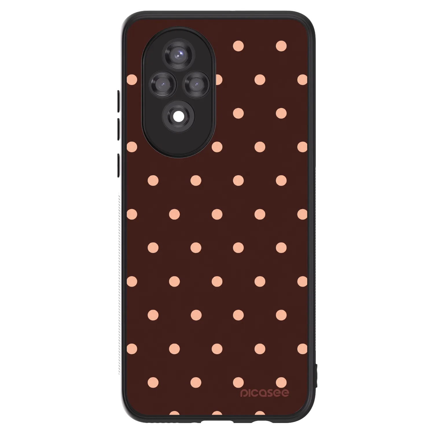 Picasee ULTIMATE CASE pentru Honor 200 5G - Peach Dots & Chocolate