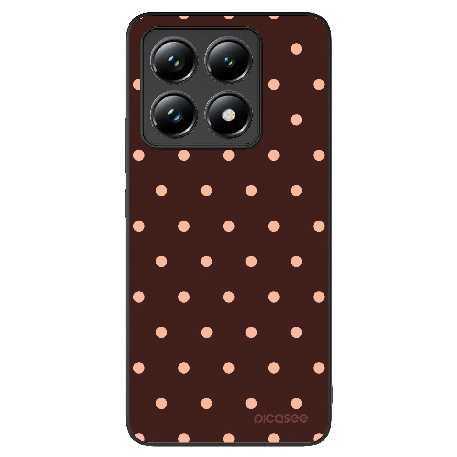 Picasee ULTIMATE CASE pentru Xiaomi 14T - Peach Dots & Chocolate