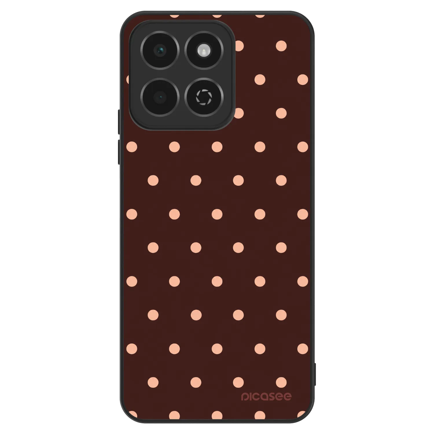 Picasee ULTIMATE CASE pentru Honor 200 Smart 5G - Peach Dots & Chocolate