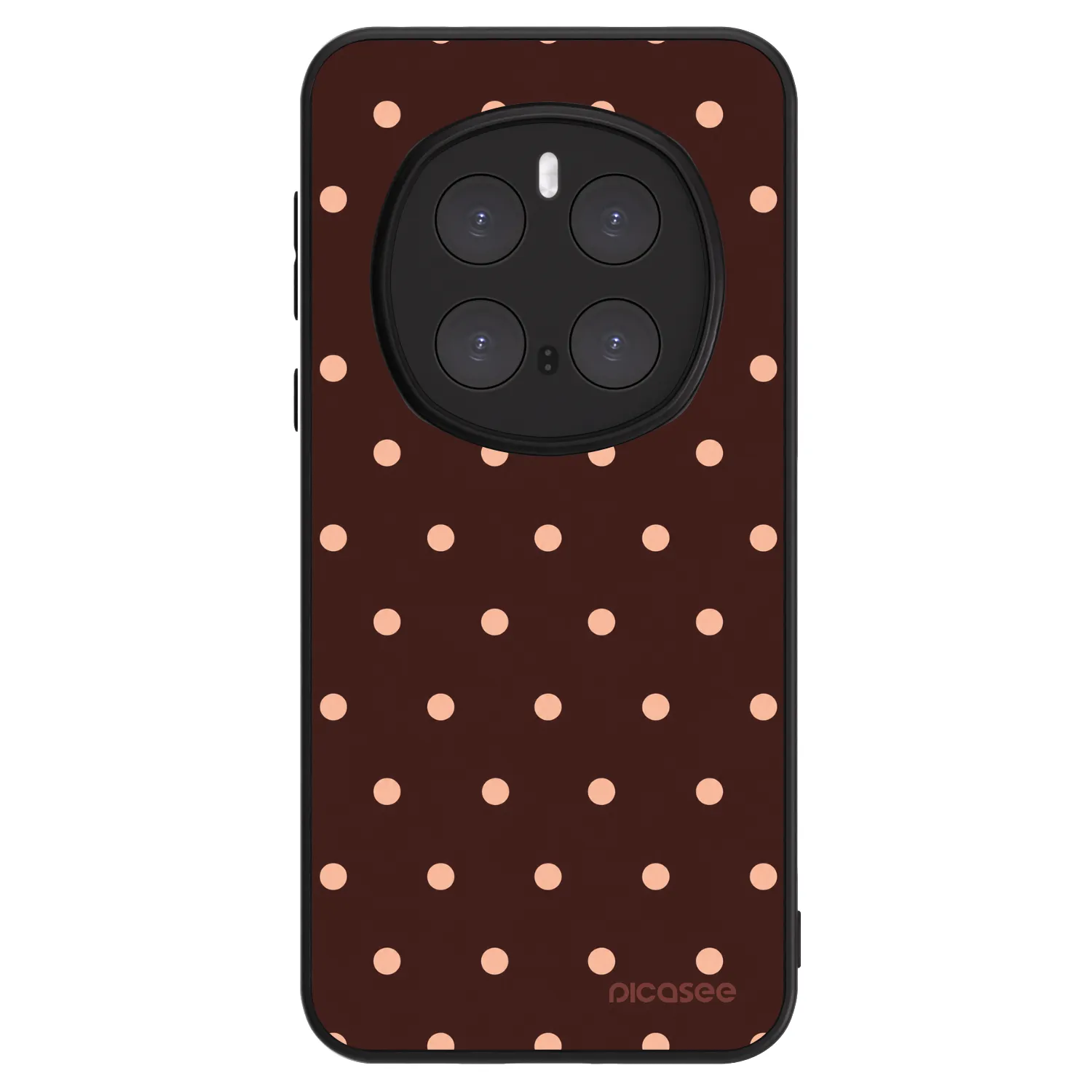Picasee ULTIMATE CASE pentru Honor Magic7 Pro 5G - Peach Dots & Chocolate
