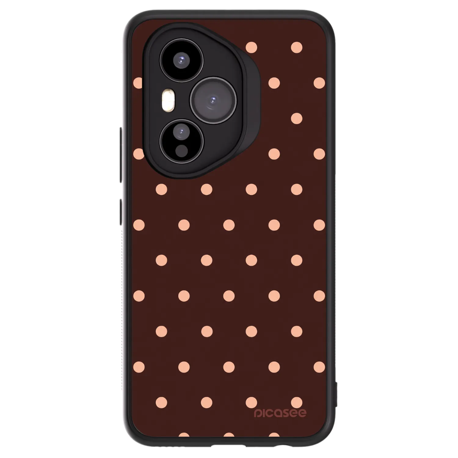 Picasee ULTIMATE CASE pentru Honor 400 Pro 5G - Peach Dots & Chocolate