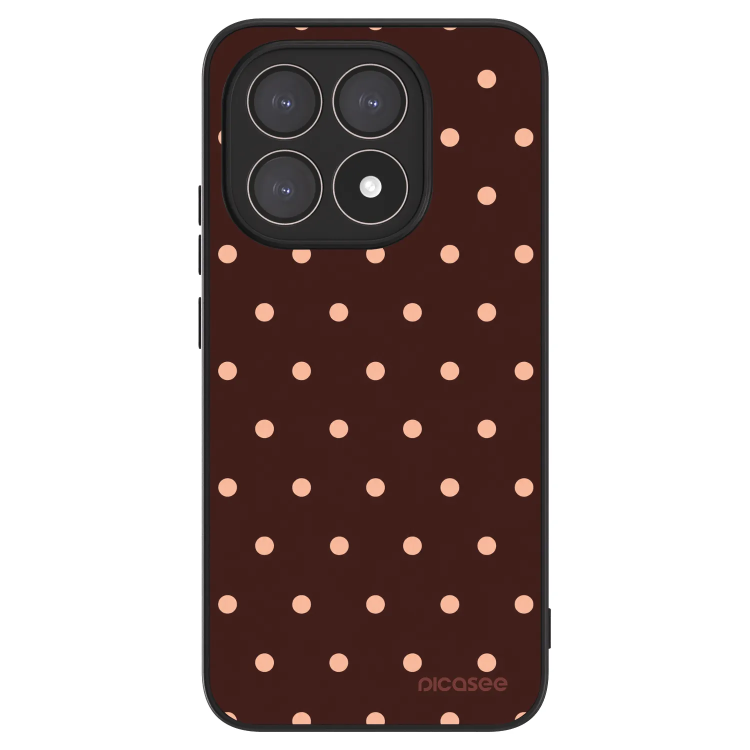 Picasee ULTIMATE CASE pentru Xiaomi 15T - Peach Dots & Chocolate