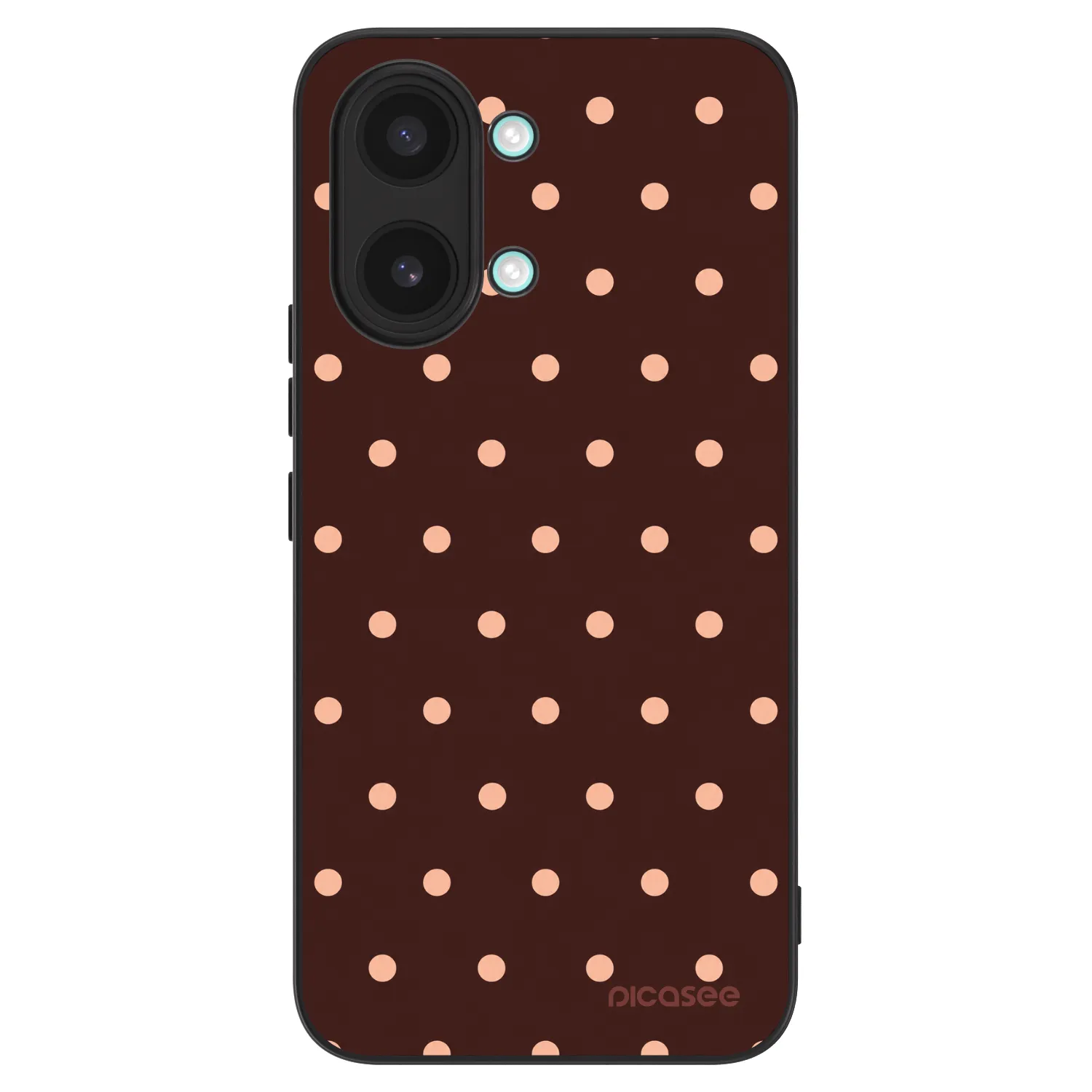 Picasee ULTIMATE CASE pentru Xiaomi Poco X8 Pro Max - Peach Dots & Chocolate