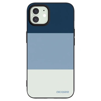 Picasee husă neagră din silicon pentru Apple iPhone 12 Pro - Coastal Blue