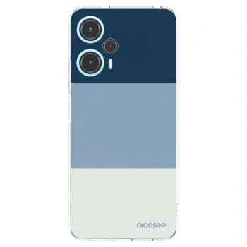 Picasee husă transparentă din silicon pentru Xiaomi Poco F5 - Coastal Blue