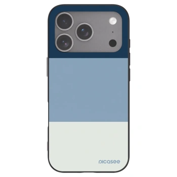 Picasee husă neagră din silicon pentru Apple iPhone 18 Pro - Coastal Blue