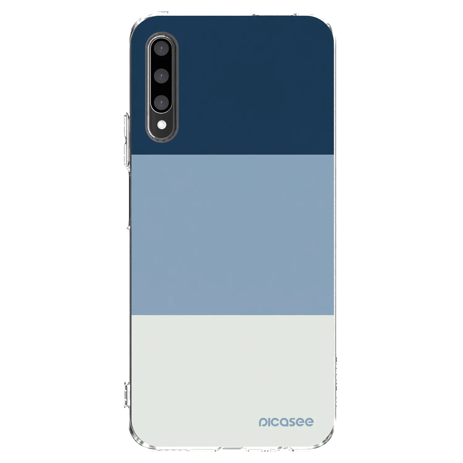 Picasee husă transparentă din silicon pentru Honor 9X Pro - Coastal Blue