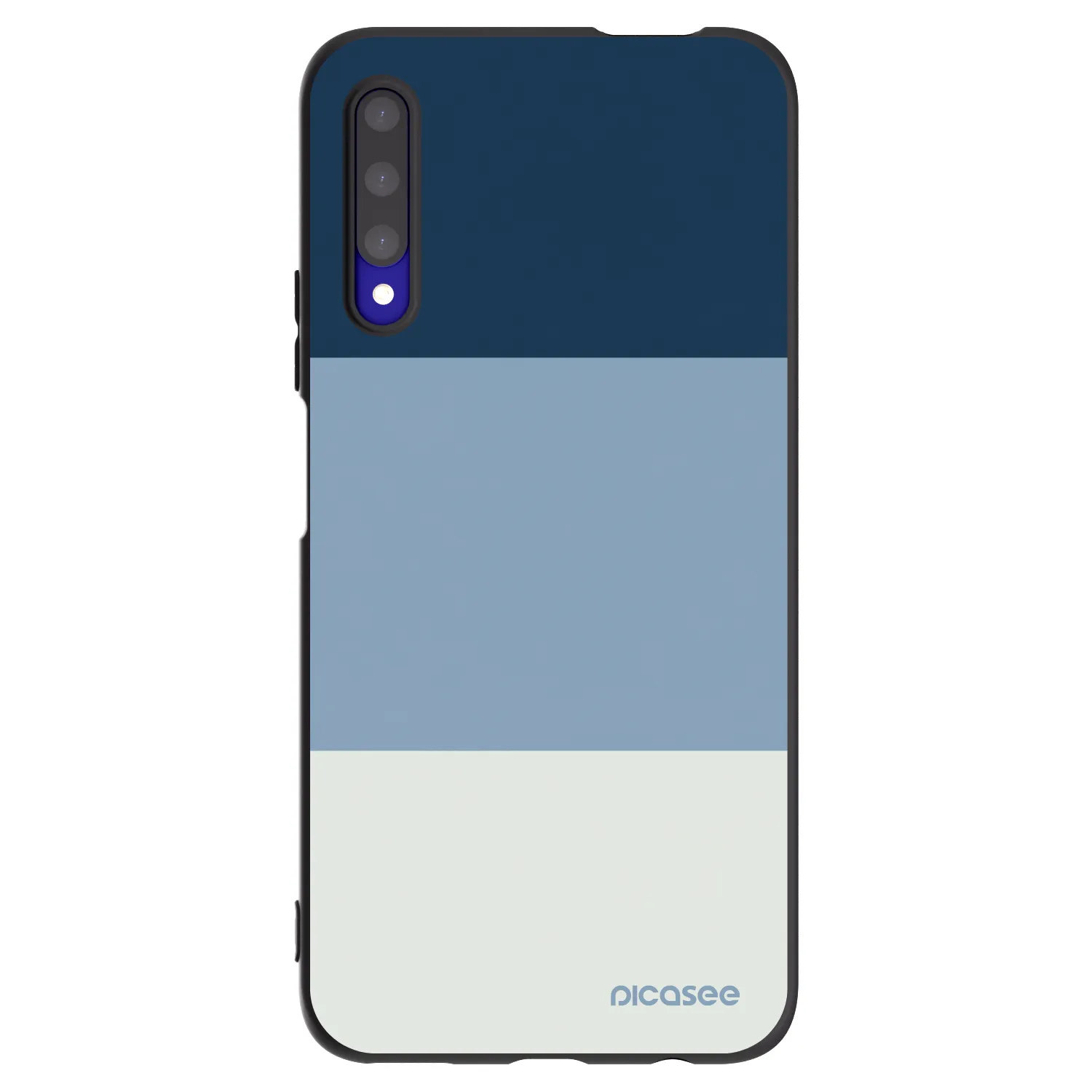 Picasee husă neagră din silicon pentru Honor 9X Pro - Coastal Blue