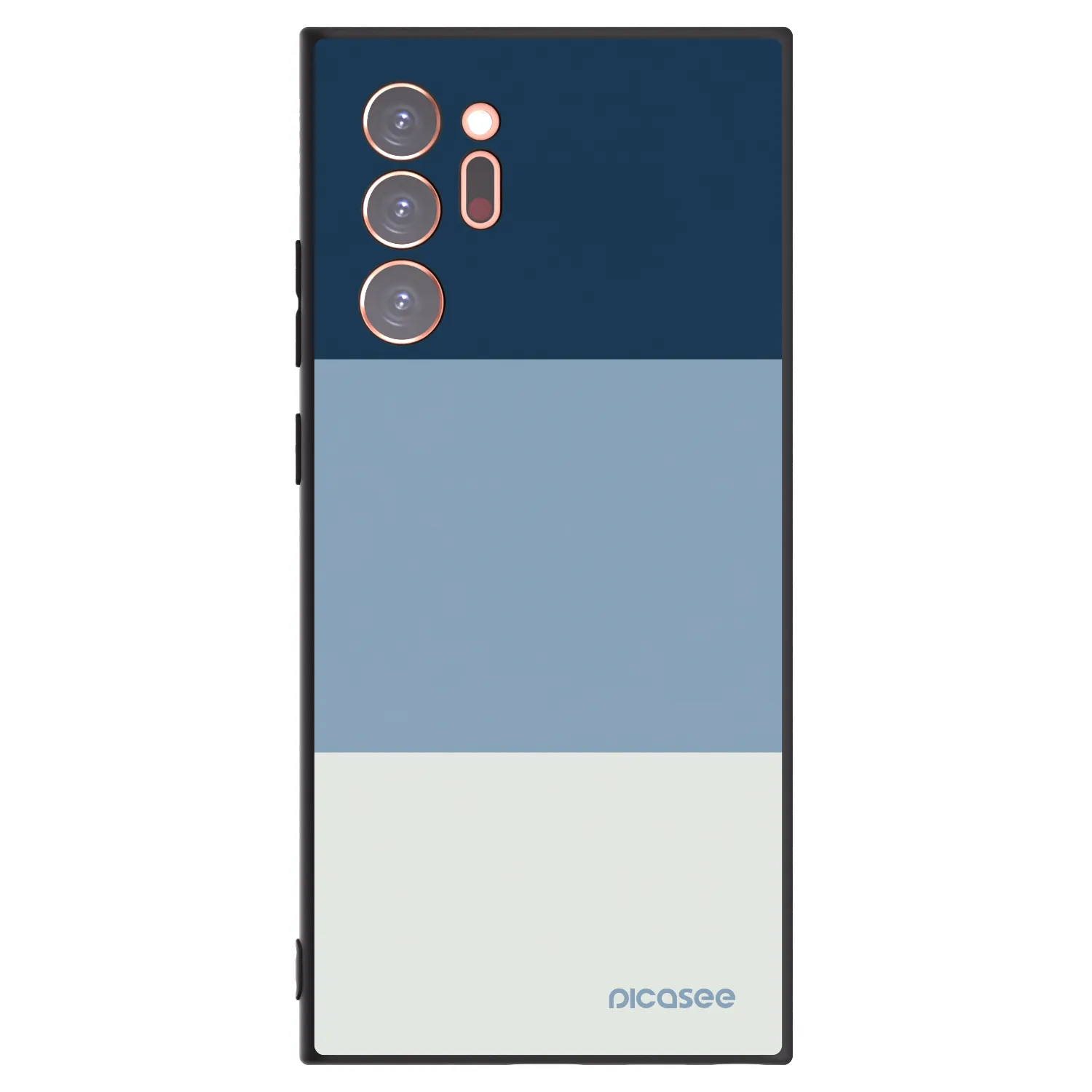 Picasee husă neagră din silicon pentru Samsung Galaxy Note 20 Ultra - Coastal Blue