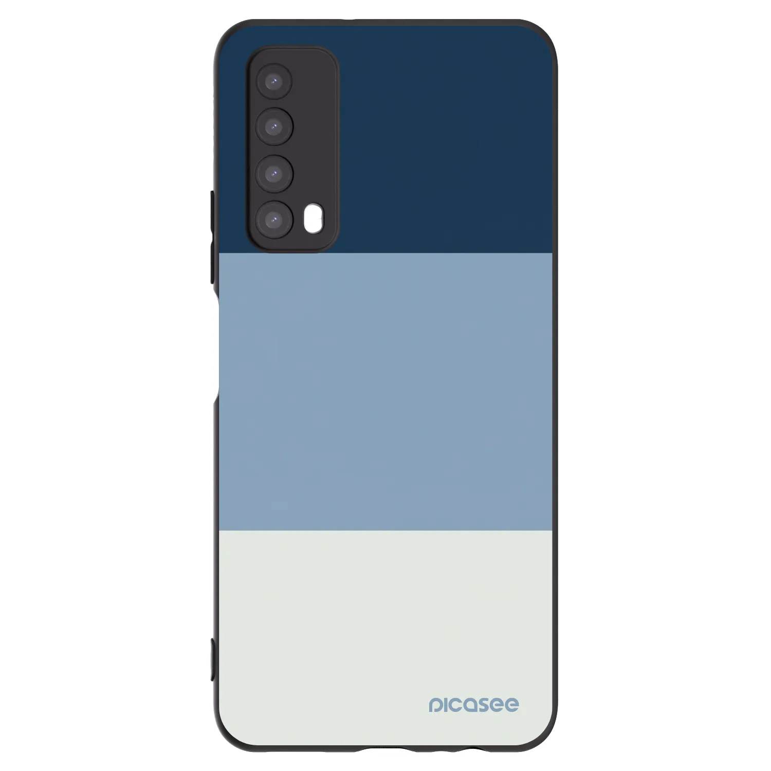 Picasee husă neagră din silicon pentru Huawei P Smart 2021 - Coastal Blue
