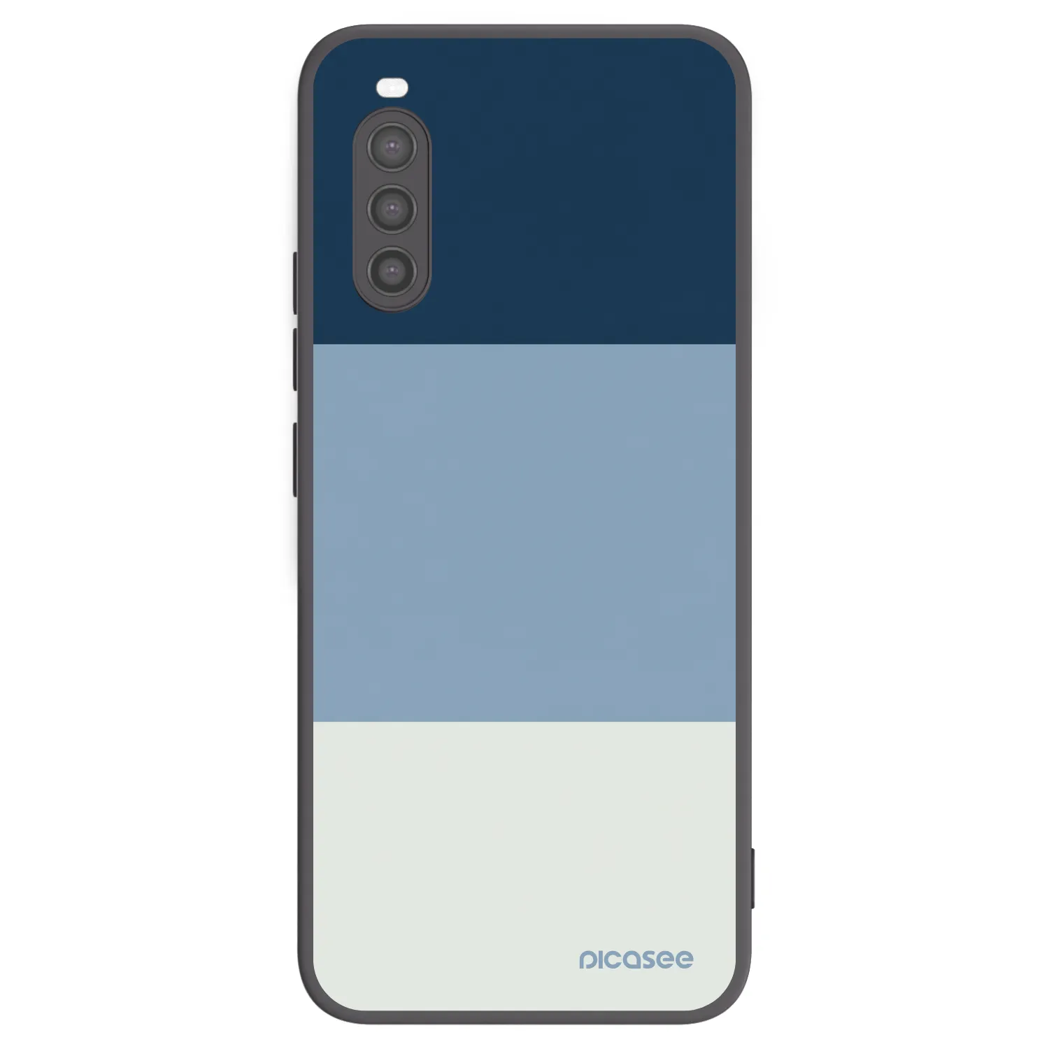 Picasee husă neagră din silicon pentru Sony Xperia 10 II - Coastal Blue