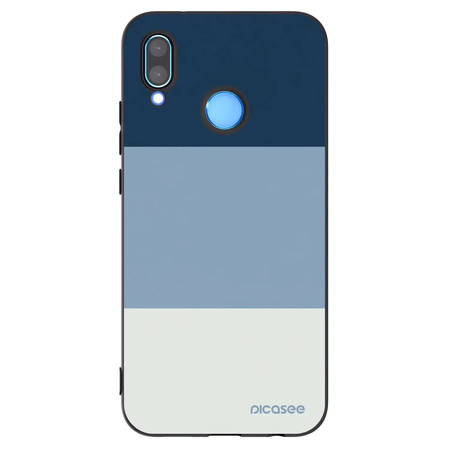 Picasee husă neagră din silicon pentru Huawei P20 Lite - Coastal Blue